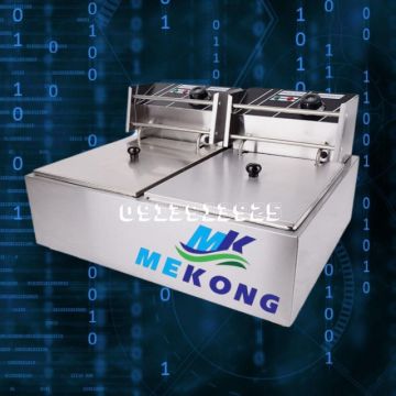 Bếp chiên nhúng đôi Goodfor KD-02 ( 8L x 2)