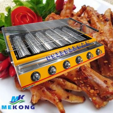 Bếp nướng gas ETON ET-K333 (6 đầu đốt cỡ lớn)