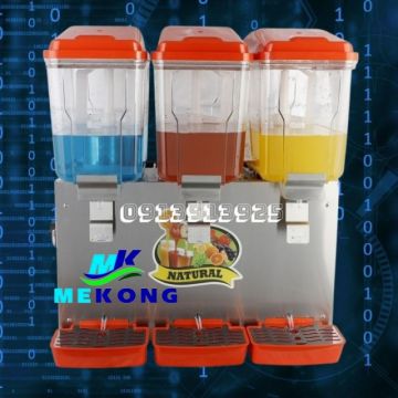 Máy làm lạnh nước trái cây 3 ngăn dạng phun