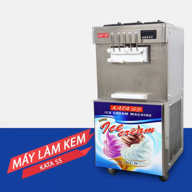 Máy làm kem tươi KATA S5 (5 vòi lấy kem)