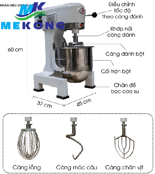 máy trộn bột B10