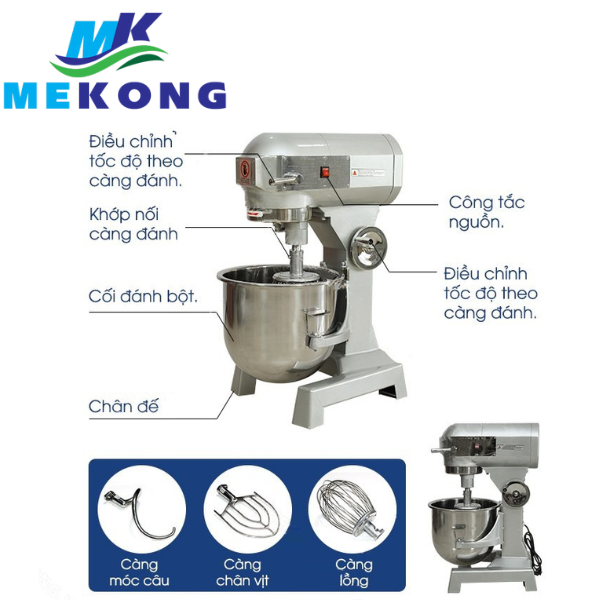 máy trộn bột b20